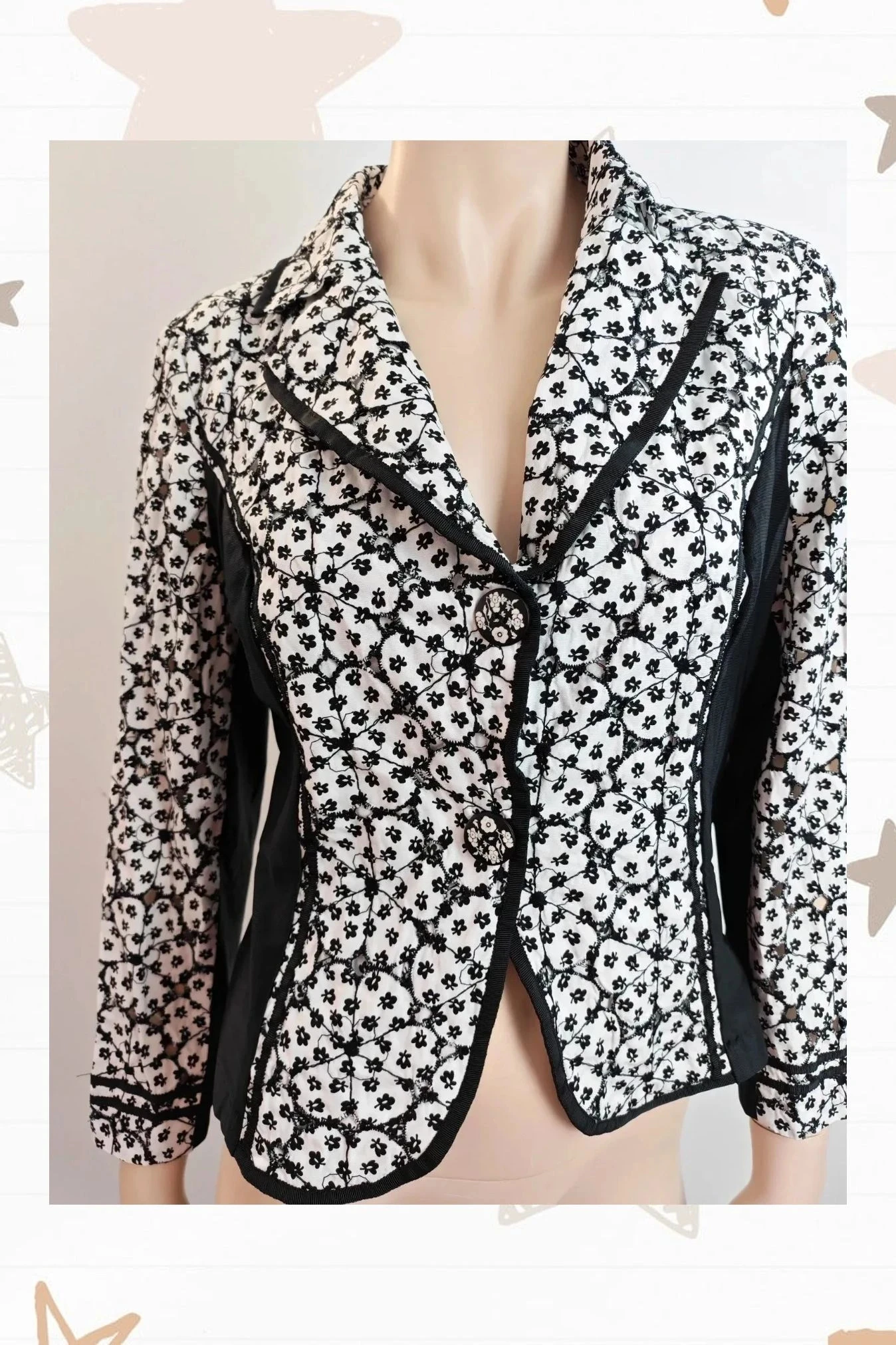 Chaqueta calada Anna Mora